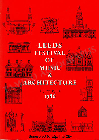 Mackerras, Charles & Others - Signed Program Leeds 1986