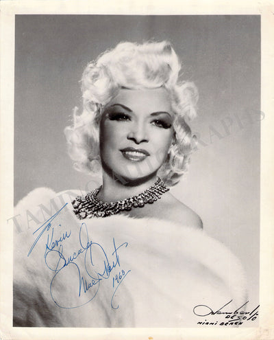 West, Mae - Signed Photograph