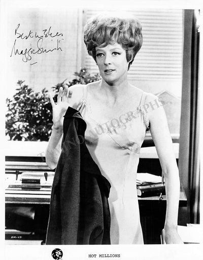 Smith, Maggie - Signed Photograph in "Hot Milions"