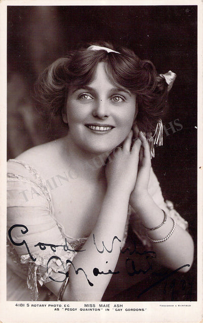 Ash, Maie - Signed Photograph
