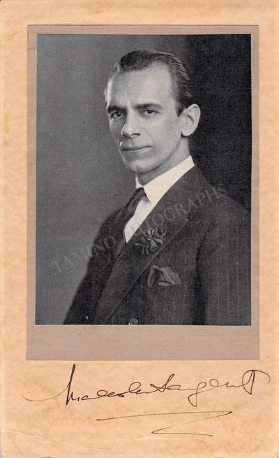 Sargent, Malcolm - Signed Photograph