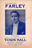 Male Singers - Collection of 90+ Playbills, Brochures & Programs