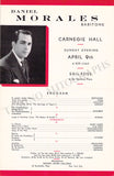 Male Singers - Collection of 90+ Playbills, Brochures & Programs