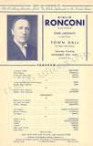 Male Singers - Collection of 90+ Playbills, Brochures & Programs