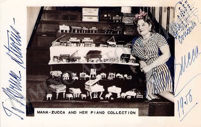 Mana-Zucca - Signed Photograph 1950
