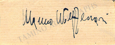 Wolf-Ferrari, Ermanno - Signature Cut