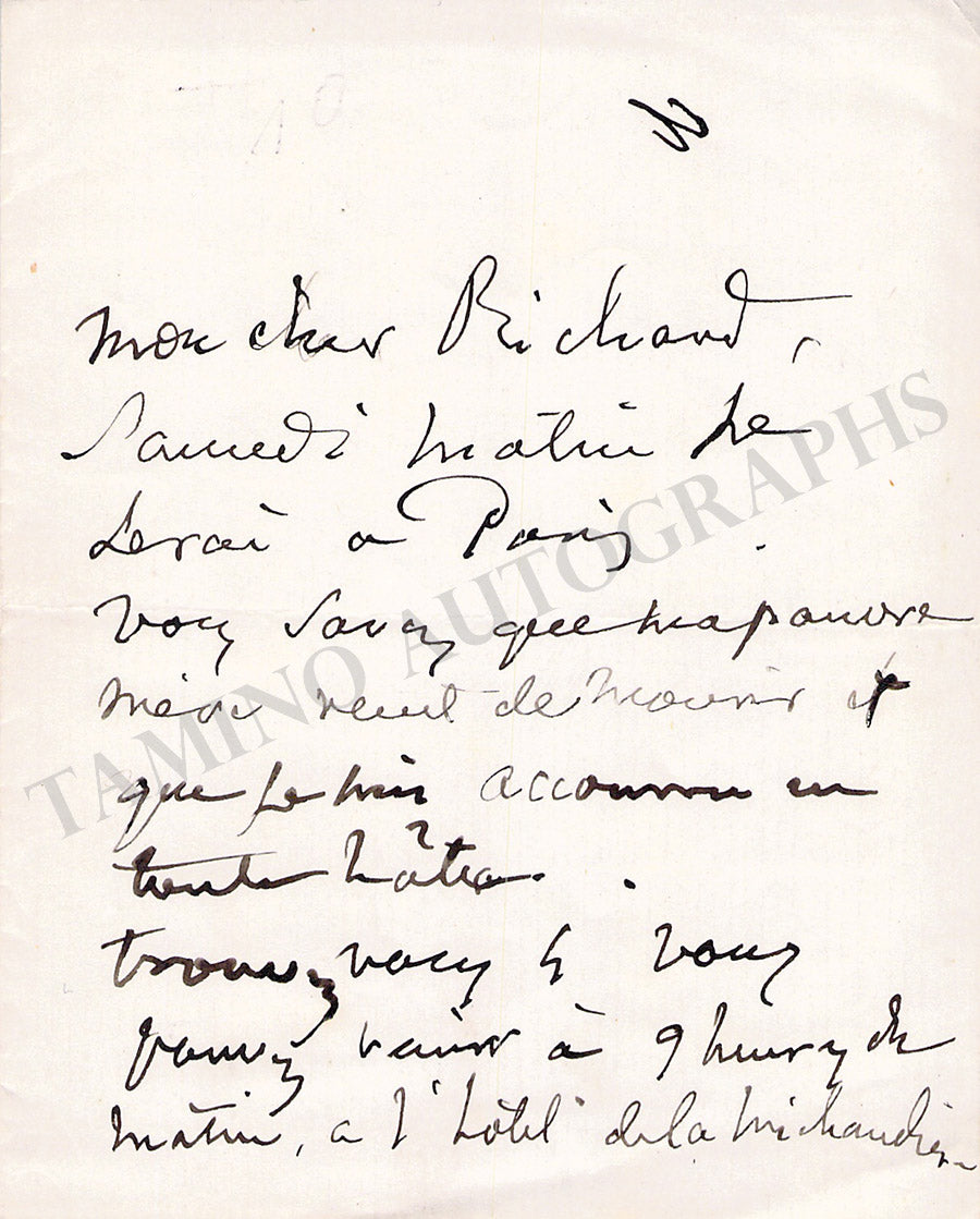 Manuel Garcia Jr. Autograph Notes Signed Set x 2 – Tamino Autographs