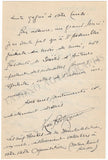 Berthomieu, Marc - Set of 2 Autograph Letters Signed