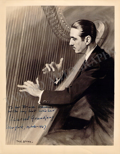 Grandjany, Marcel - Signed Photograph 1947