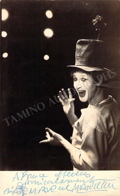 Marceau, Marcel - Signed Photograph