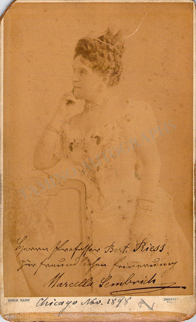 Signed Photograph (1898)