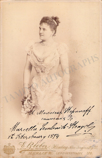 Signed Photograph (1894)