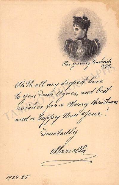 Autograph Note Signed (1894)