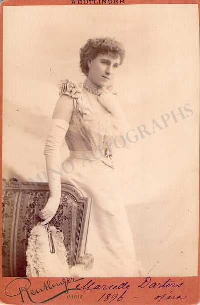 Dartois, Marcelle - Vintage Cabinet Photograph