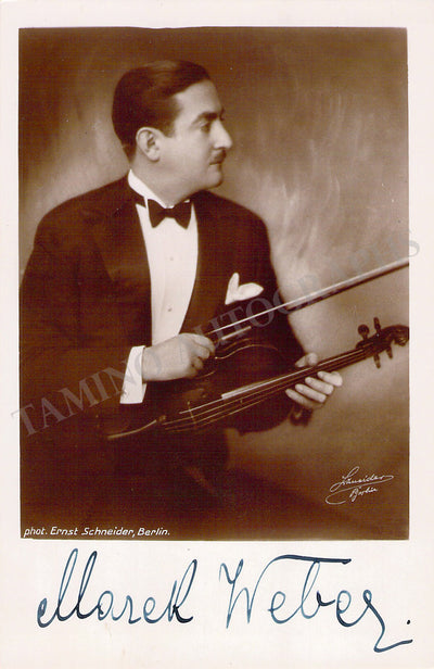 Weber, Marek - Signed Photograph