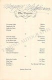 Matzenauer, Margarete - Signed Program Buffalo 1928