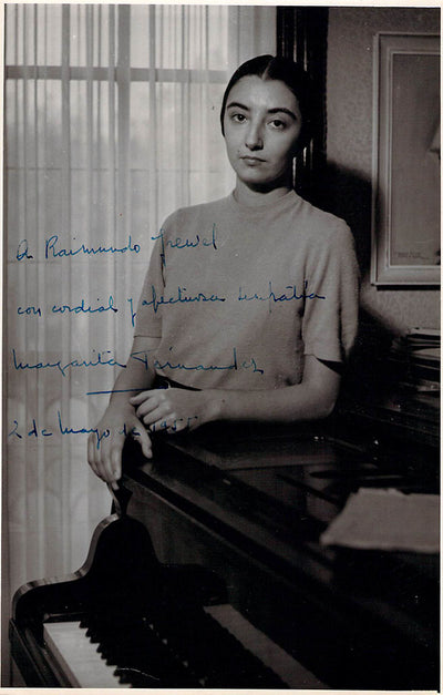 Fernandez, Margarita - Signed Photograph 1955