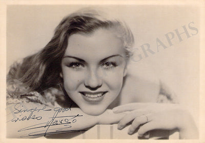 Margo - Signed Photograph