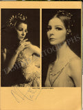 Nureyev, Rudolf - Fonteyn, Margot & Others - Signed Program Royal Ballet 1969