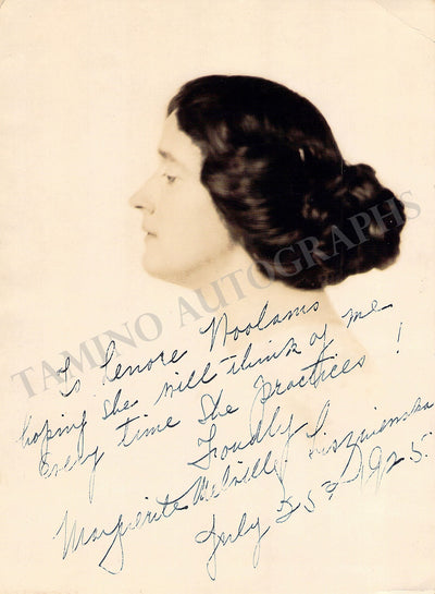 Melville Liszniewska, Marguerite - Signed Photograph 1925