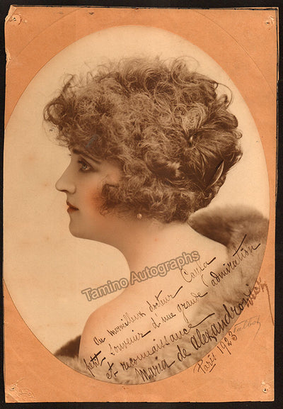 Alexandrowicz, Maria - Signed Photograph