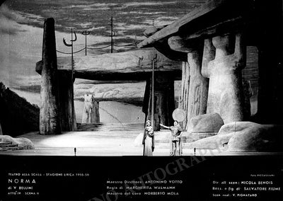 Callas, Maria - Norma 1955 La Scala Set x 10 Unsigned Photos