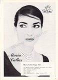 Maria Callas Original Ads – Set of 4
