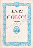 Callas, Maria - Program Turandot Teatro Colon 1949