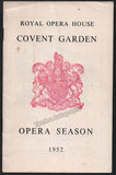 Callas, Maria - Sutherland, Joan - Signed Program Norma Covent Garden 1952