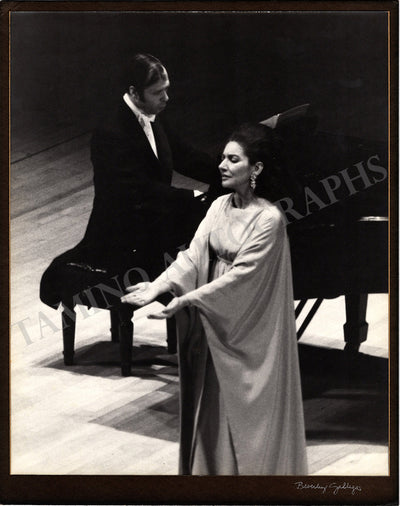 Callas, Maria - Photograph in Concert