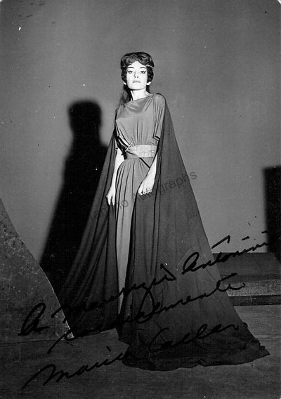 Callas, Maria - Signed Photograph