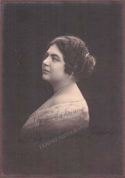 Capuana, Maria - Signed Photograph