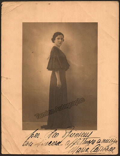 Carbone, Maria - Signed Photograph