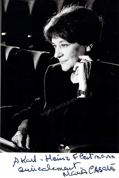 Casares, Maria - Signed Photograph