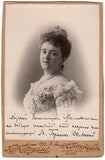 Dolina, Maria - Signed Cabinet Photo 1902
