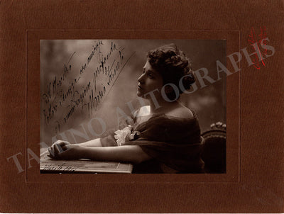 Farneti, Maria - Signed Photograph 1915
