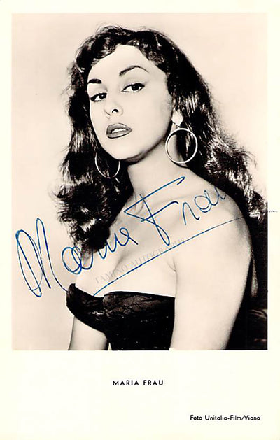 Frau, Maria - Signed Photograph
