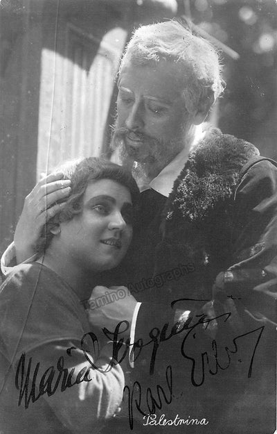 Ivogun, Maria - Erb, Karl - Double Signed Photograph from Palestrina World Premiere