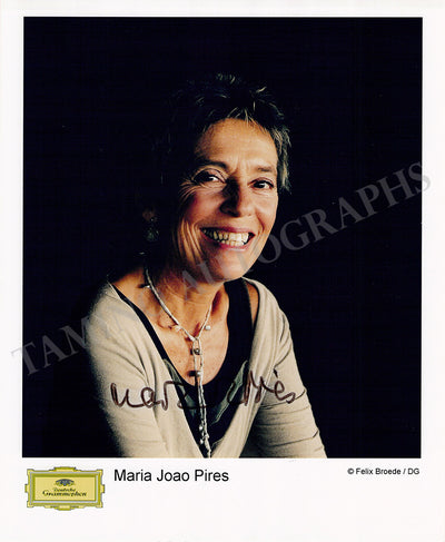 Pires, Maria Joao - Signed Photograph