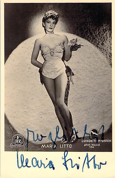 Litto, Maria - Signed Photograph