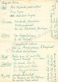 Olszewska, Maria - Lot of 4 Autograph Letters Signed