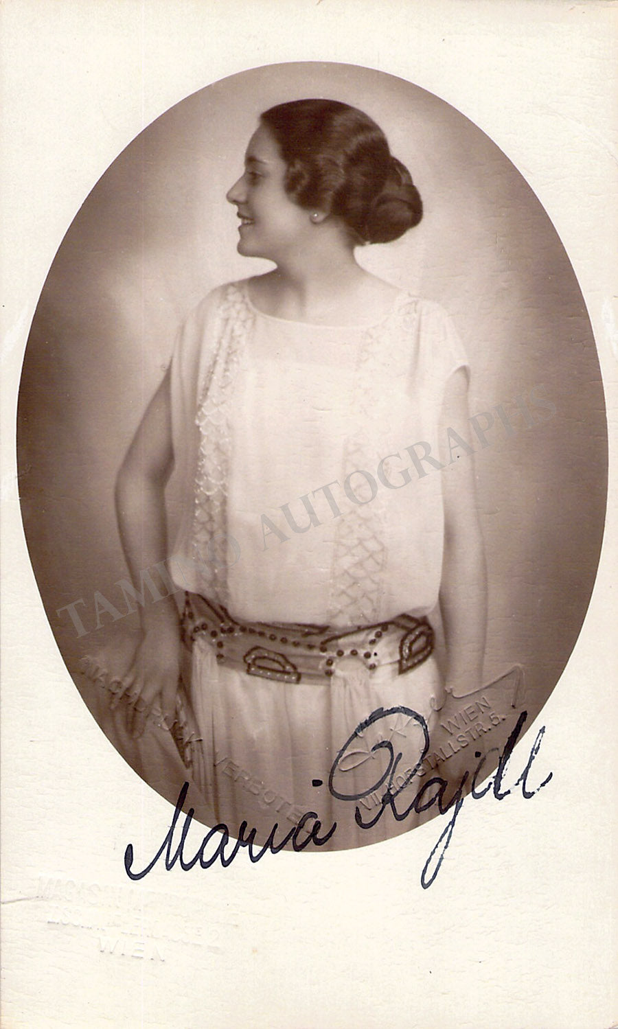 RAJDL, Maria (Various Autographs) – Tamino Autographs