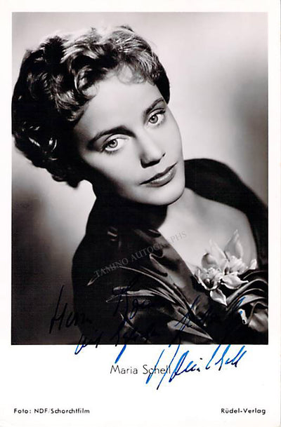 Schell, Maria - Signed Photograph
