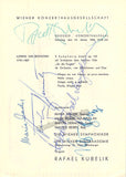 Vienna Opera - Lot of 10 Signed Programs