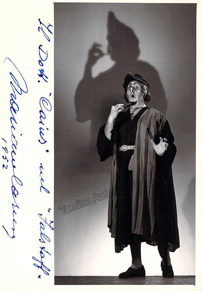 Dr. Caius in Falstaff