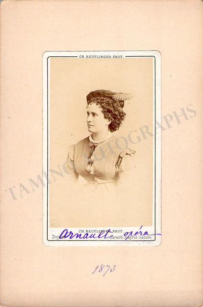 Arnaud, Marie-Antoinette - Vintage CDV Photo