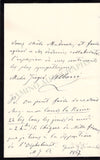Alboni, Marietta - Autograph Letter Signed 1887
