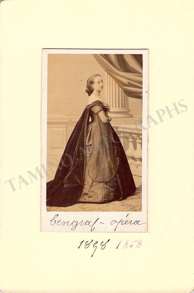 Bengraf, Marie - Vintage CDV Photograph