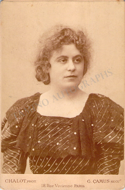 Delna, Marie - Unsigned Cabinet & CDV Photos (Various Options)