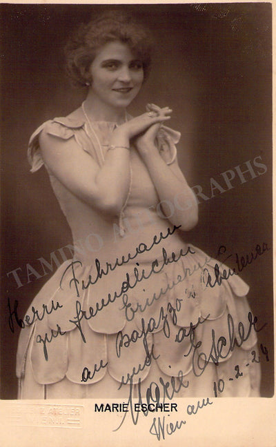 ESCHER, Marie